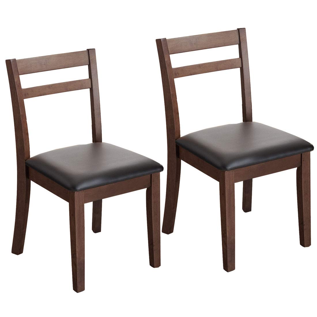 Amazon｜タンスのゲン ダイニングチェア 2脚セット 天然木 ダイニング